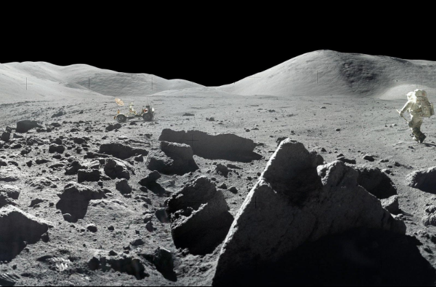 Foto - Missão Apollo 17 - Lua