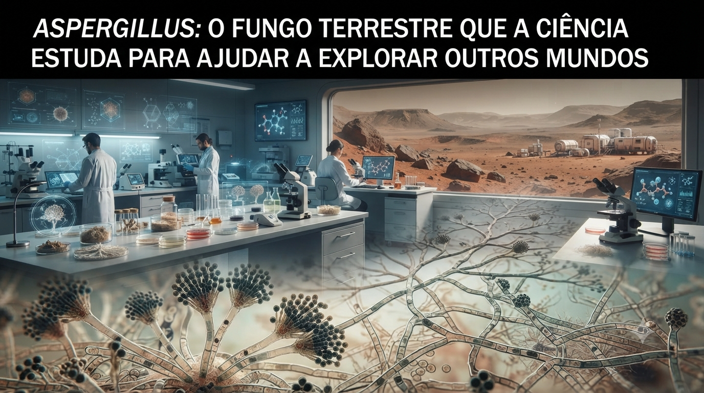 Imagem de capa: O Fungo Terrestre que a Ciência Estuda para Ajudar a Explorar Outros Mundos