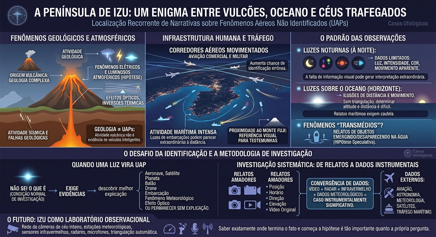 Imagem de capa: Península de Izu: O Hotspot de UAPs na Costa Japonesa