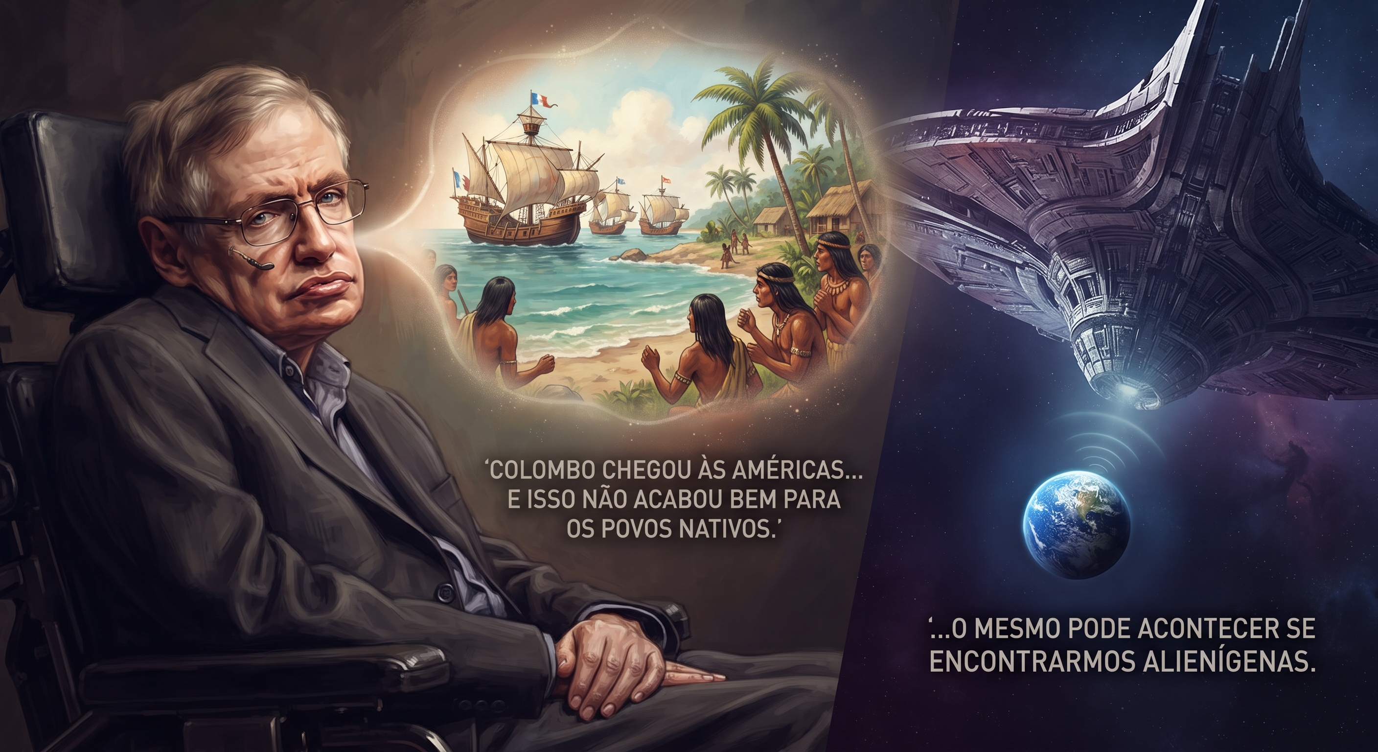Imagem representativa - Stephen Hawking - Into the Universe with Stephen Hawking
