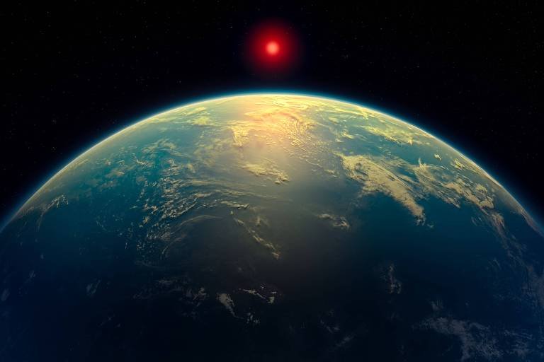 Imagem de capa: O Telescópio James Webb e o Exoplaneta K2-18b: Encontramos a Primeira Assinatura de Vida Alienígena?