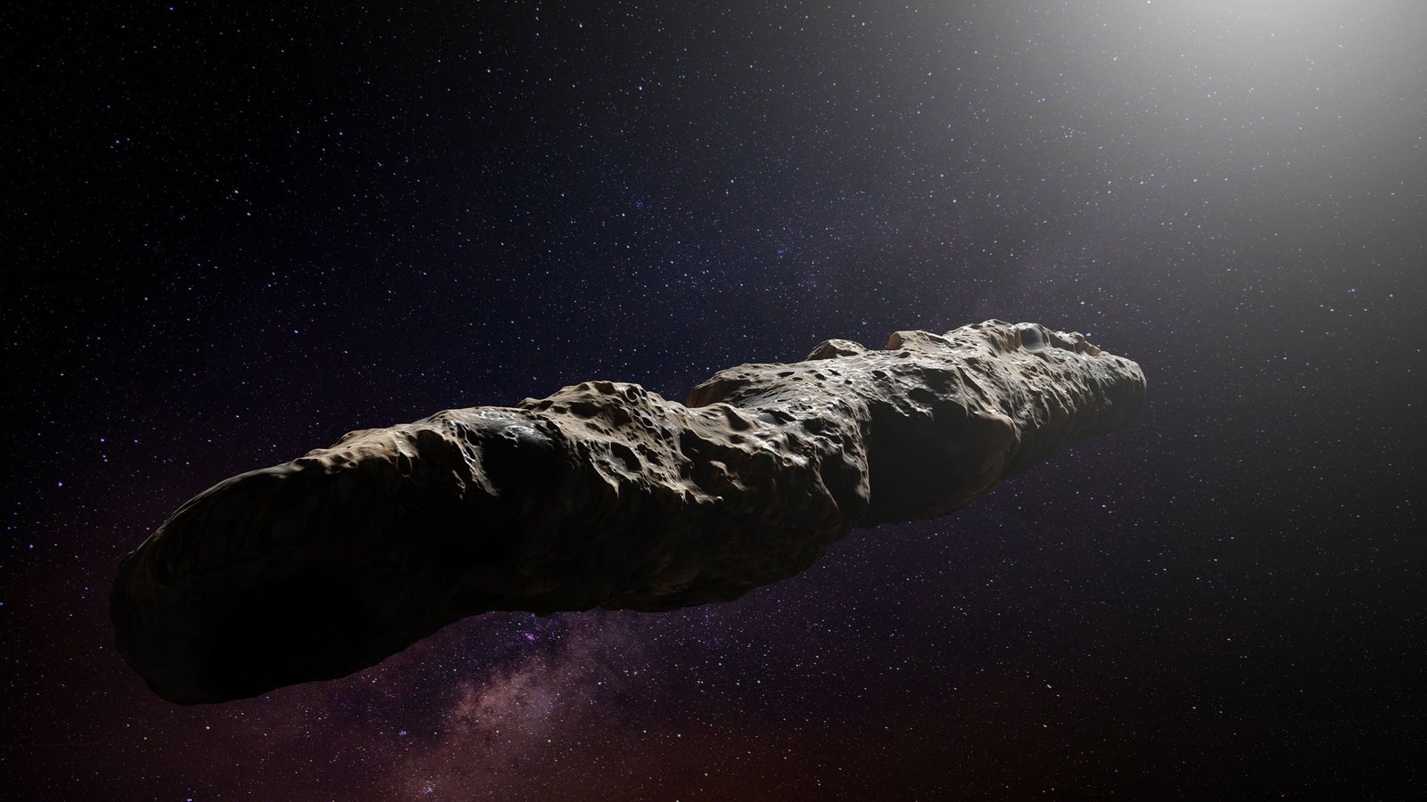 Imagem de capa: O Mistério do ’Oumuamua: Sonda Alienígena ou Apenas uma Rocha Interestelar?