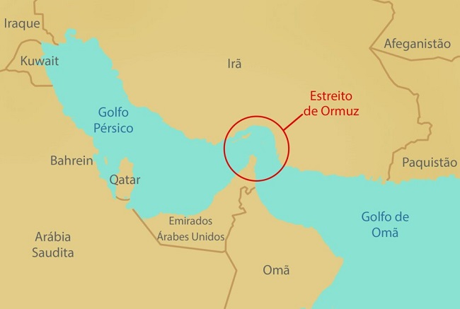 Imagem de capa: O Incidente do Estreito de Ormuz: Quatro OVNIs Sobre as Águas do Irã