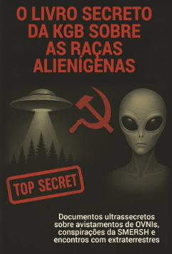 Imagem de capa: O Livro Secreto da KGB: O Guia Definitivo das Raças Alienígenas que Visitam a Terra